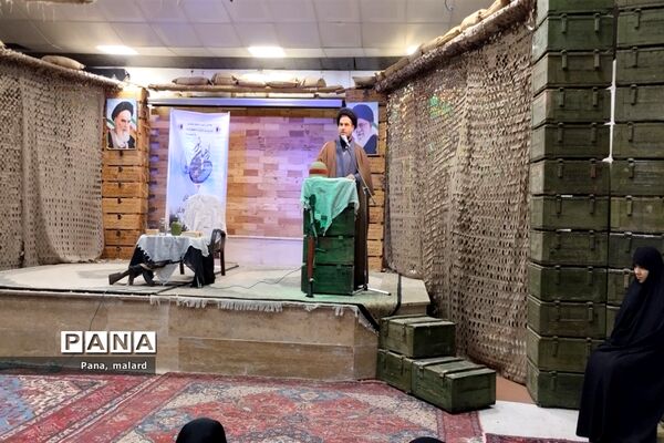 آیین افتتاحیه و بدرقه اردوی راهیان نور در ملارد