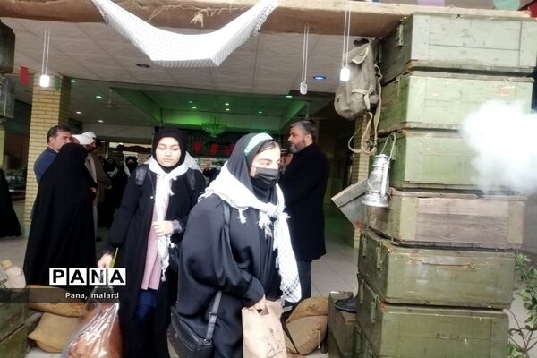 آیین افتتاحیه و بدرقه اردوی راهیان نور در ملارد
