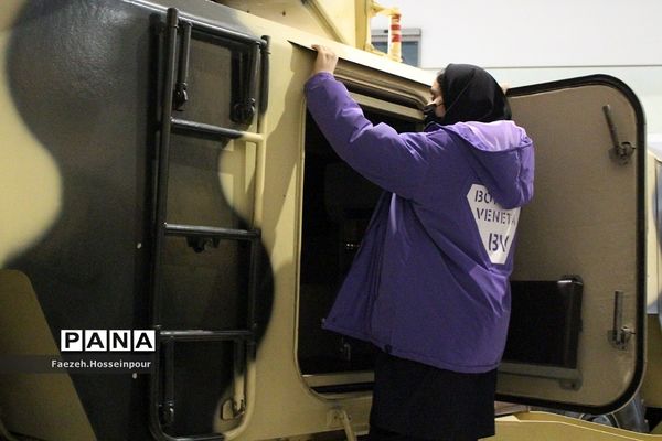 حضور دانش‌آموزان دختر بهارستانی در اردوی راهیان پیشرفت