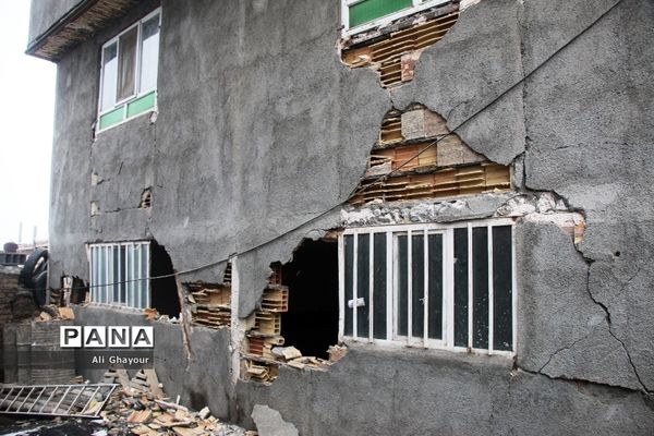 خوی پس از زلزله 5.9 ریشتری