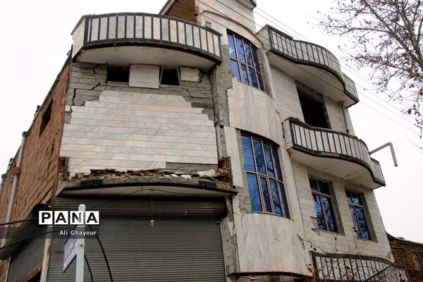 خوی پس از زلزله 5.9 ریشتری