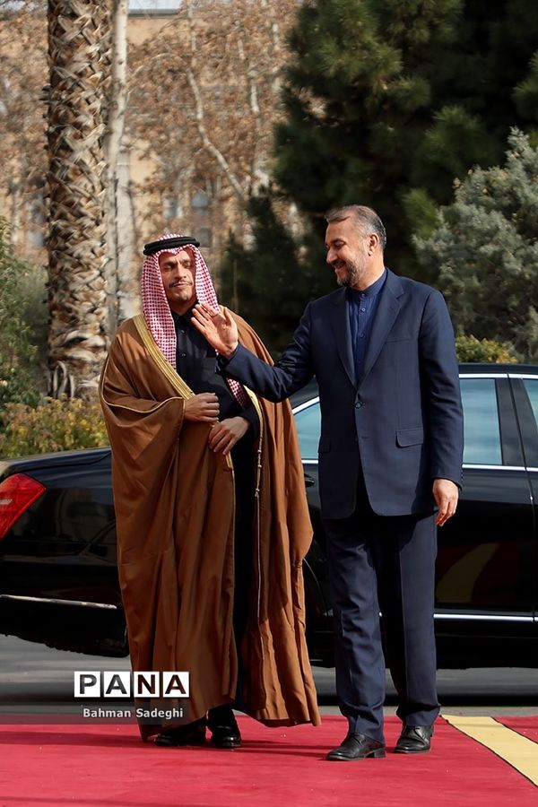 دیدار وزرای خارجه ایران و قطر