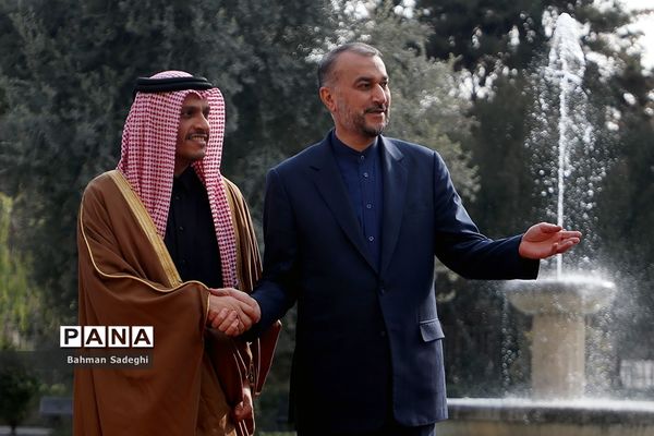 دیدار وزرای خارجه ایران و قطر