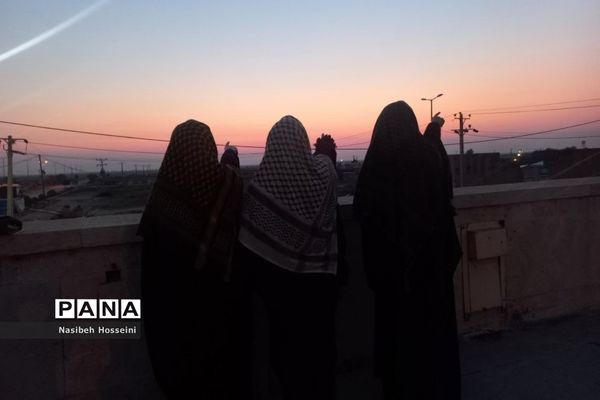 دانش‌آموزان دماوند در اردوی راهیان نور، جا پای شهدا گذاشتند