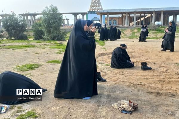 دانش‌آموزان دماوند در اردوی راهیان نور، جا پای شهدا گذاشتند