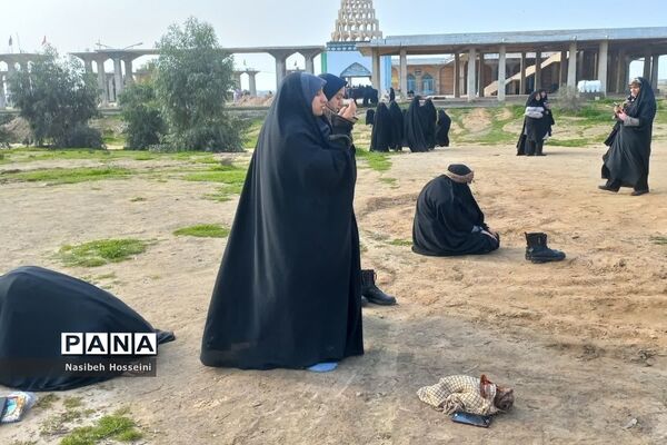 دانش‌آموزان دماوند در اردوی راهیان نور، جا پای شهدا گذاشتند