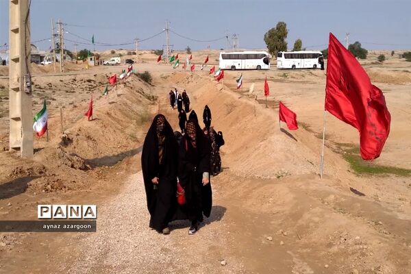 حضور دانش‌آموزان قائمشهری در یادمان عملیات فتح المبین