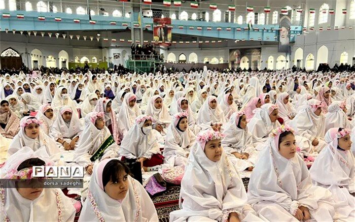 برگزاری مراسم جشن تکلیف در مصلی آمل/فیلم