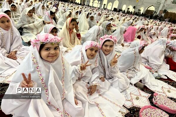 برگزاری جشن تکلیف دختران در آمل