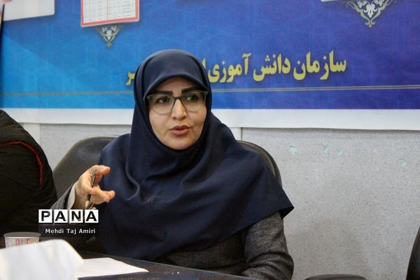 جلسه شورای اداری سازمان دانش‌آموزی استان بوشهر