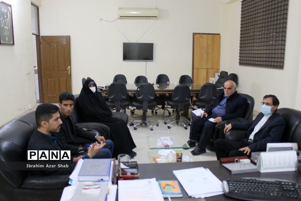 جلسه هماهنگی جشنواره « دا » در بخشداری بوشهر