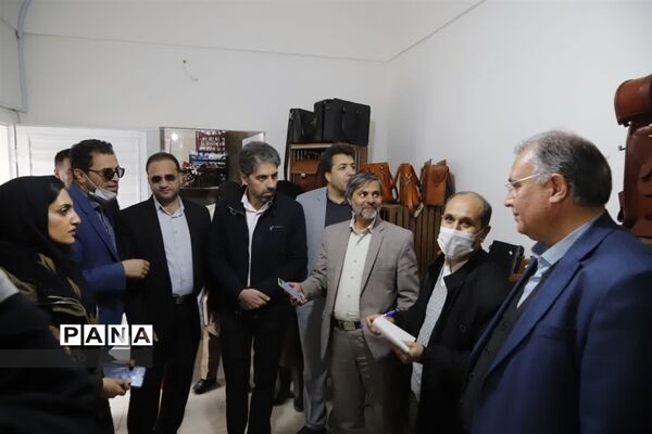 بازدید خبرنگاران از پروژه‌های مختلف شهرداری بیرجند
