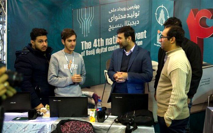 رویداد ملی تولید محتوای بسیج نمونه کوچکی از ایران با استعداد ماست