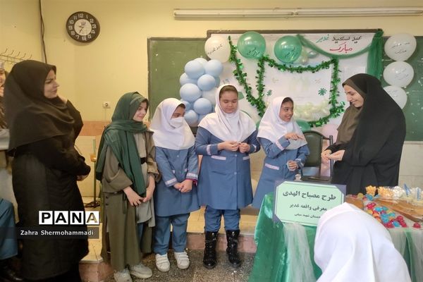 برگزاری طرح مصباح الهدی، معرفی واقعه غدیر دبستان شهیدسیفی شهرستان رباط کریم