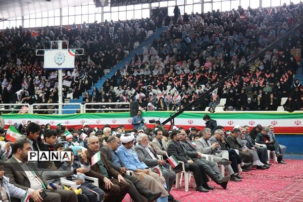 مراسم گلبانگ انقلاب در سالن شهید بهشتی مشهد