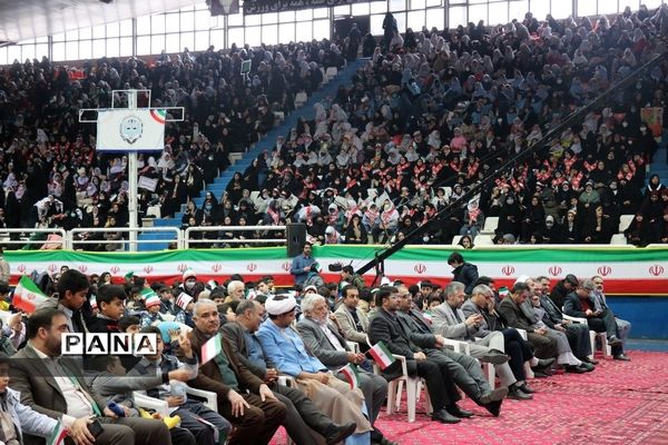 مراسم گلبانگ انقلاب در سالن شهید بهشتی مشهد