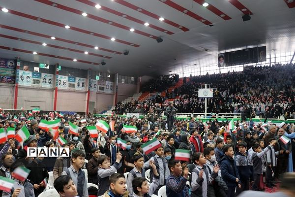 مراسم گلبانگ انقلاب در سالن شهید بهشتی مشهد