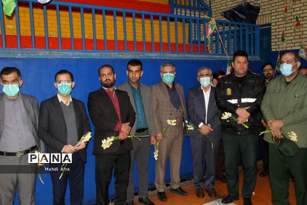 گلباران تمثال امام خمینی (ره) و شهدای انقلاب اسلامی شهرستان بهبهان