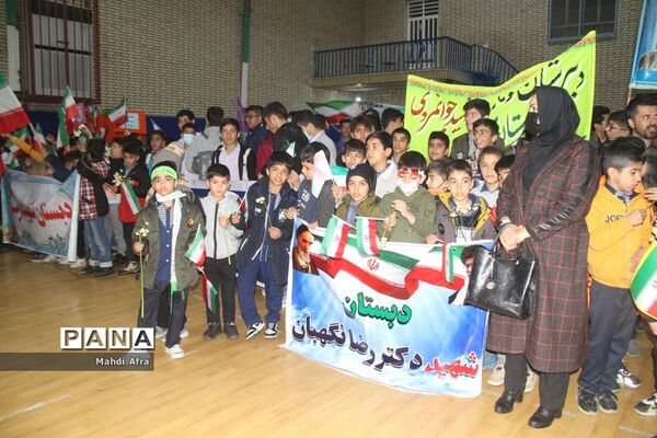 گلباران تمثال امام خمینی (ره) و شهدای انقلاب اسلامی شهرستان بهبهان