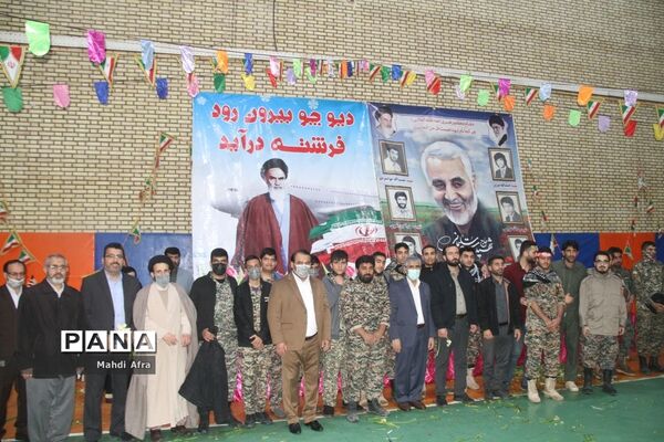گلباران تمثال امام خمینی (ره) و شهدای انقلاب اسلامی شهرستان بهبهان