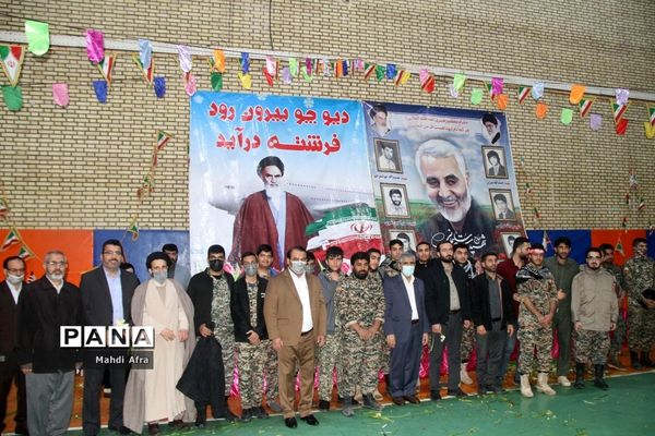 گلباران تمثال امام خمینی (ره) و شهدای انقلاب اسلامی شهرستان بهبهان