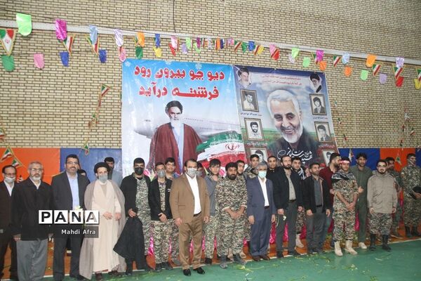 گلباران تمثال امام خمینی (ره) و شهدای انقلاب اسلامی شهرستان بهبهان