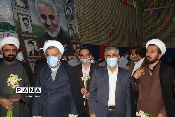 گلباران تمثال امام خمینی (ره) و شهدای انقلاب اسلامی شهرستان بهبهان