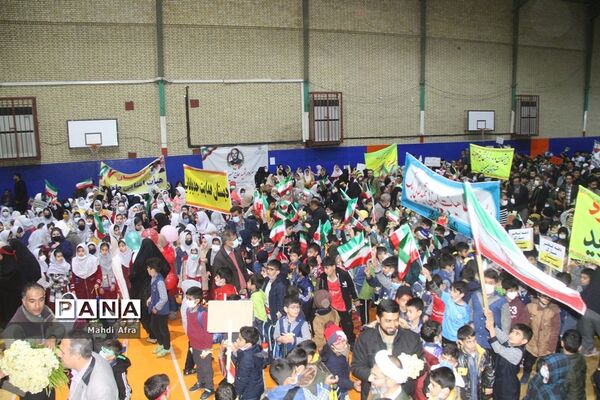 گلباران تمثال امام خمینی (ره) و شهدای انقلاب اسلامی شهرستان بهبهان