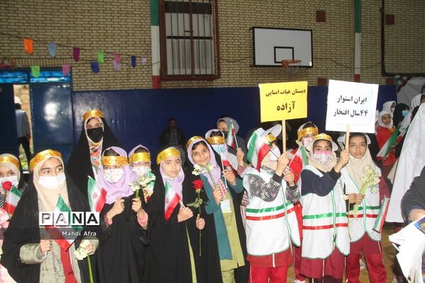 گلباران تمثال امام خمینی (ره) و شهدای انقلاب اسلامی شهرستان بهبهان