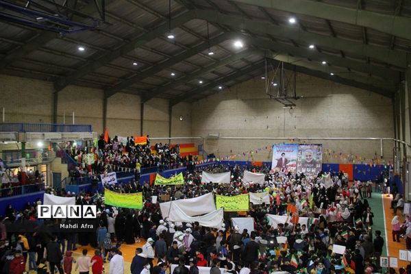 گلباران تمثال امام خمینی (ره) و شهدای انقلاب اسلامی شهرستان بهبهان