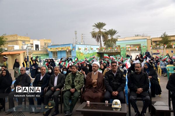 طنین  زنگ انقلاب اسلامی در مدارس جهرم