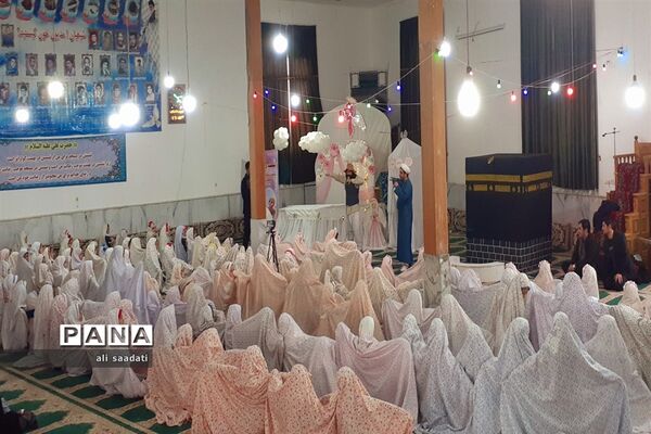 برگزاری جشن بزرگ عبادت ویژه دانش‌آموزان دختر سراسر شهرستان کلات