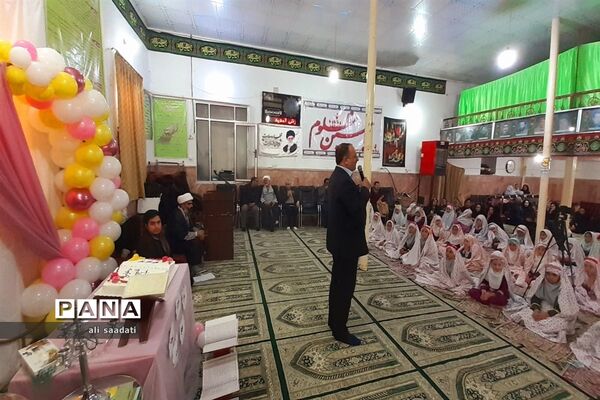 برگزاری جشن بزرگ عبادت ویژه دانش‌آموزان دختر سراسر شهرستان کلات