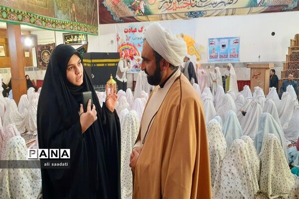 برگزاری جشن بزرگ عبادت ویژه دانش‌آموزان دختر سراسر شهرستان کلات