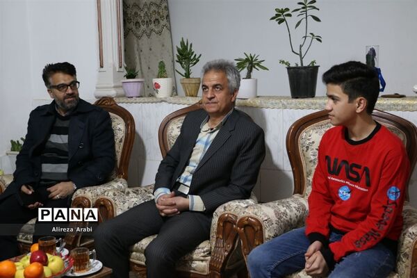 دیدار و قدردانی از مردان جوان کاشمر در روز مرد