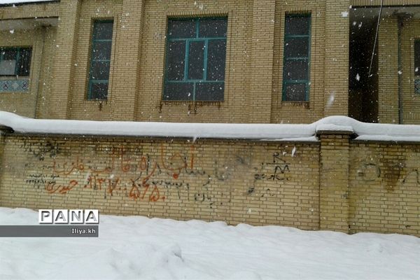 بارش سنگین برف در فارسان