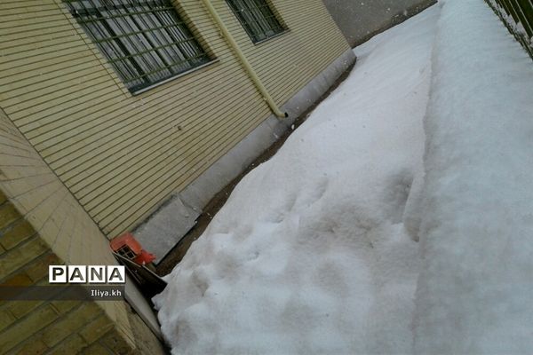 بارش سنگین برف در فارسان