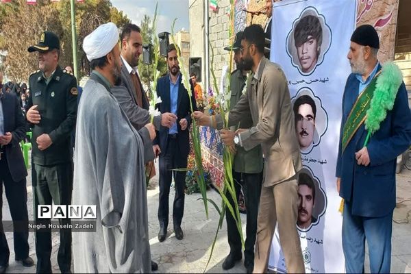 آیین گلباران و عطرافشانی مزار شهدای آستان امامزاده عقیل(ع) اسلامشهر