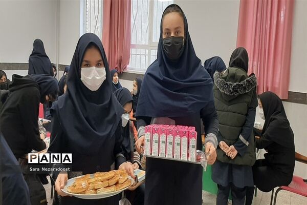 جشن میلاد حضرت علی(ع) و دهه مبارک فجر در دبیرستان حضرت معصومه(س)
