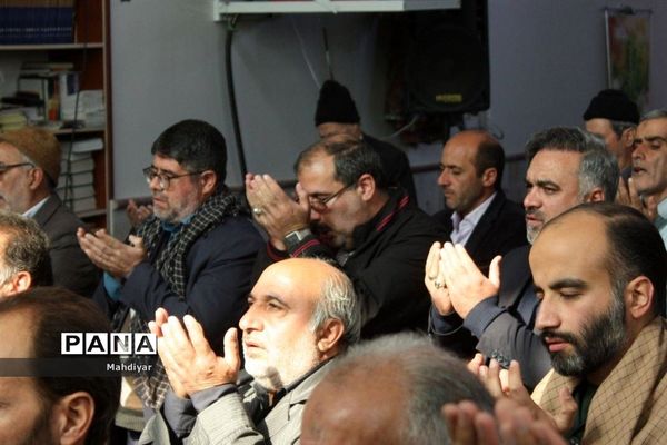 برگزاری نماز جمعه در روستای محمد آباد عرب‌ها بخش جوادآباد