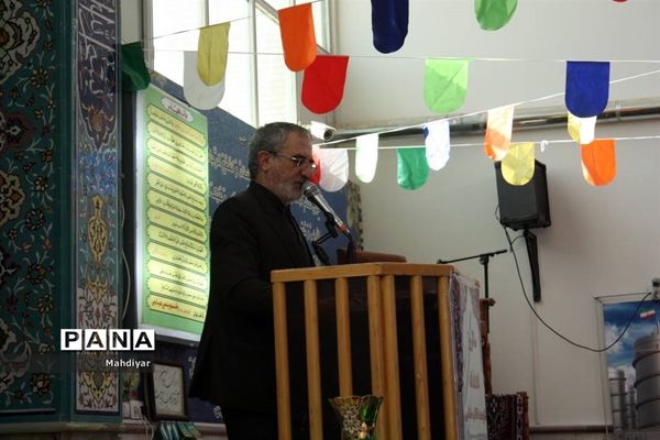 برگزاری نماز جمعه در روستای محمد آباد عرب‌ها بخش جوادآباد