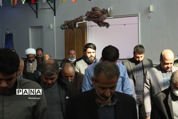 برگزاری نماز جمعه در روستای محمد آباد عرب‌ها بخش جوادآباد