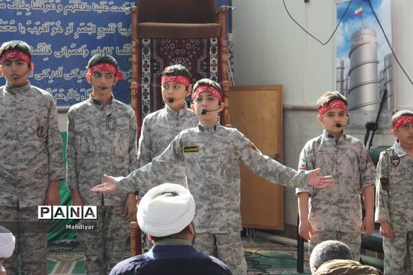برگزاری نماز جمعه در روستای محمد آباد عرب‌ها بخش جوادآباد