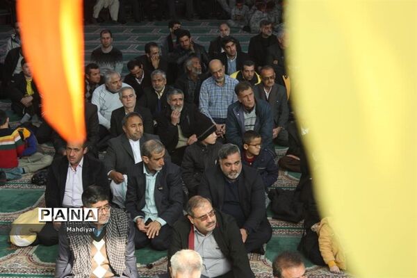 برگزاری نماز جمعه در روستای محمد آباد عرب‌ها بخش جوادآباد
