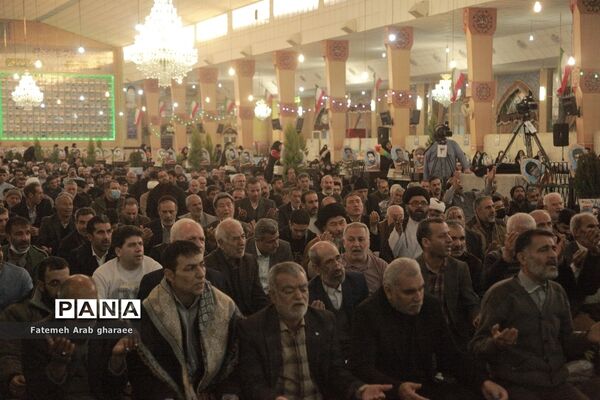 مراسم پرفیض ندبه خوانی در پاکدشت