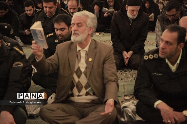 مراسم پرفیض ندبه خوانی در پاکدشت