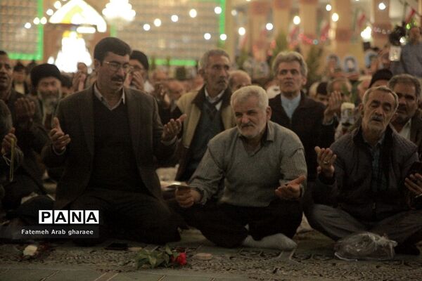 مراسم پرفیض ندبه خوانی در پاکدشت