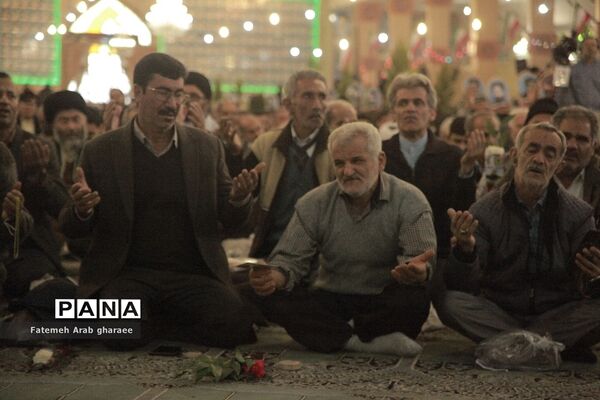 مراسم پرفیض ندبه خوانی در پاکدشت