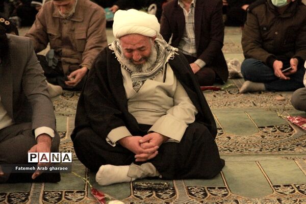 مراسم پرفیض ندبه خوانی در پاکدشت