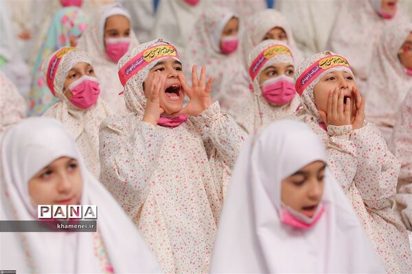 مراسم جشن تکلیف دختران دانش‌آموز به امامت رهبر معظم انقلاب